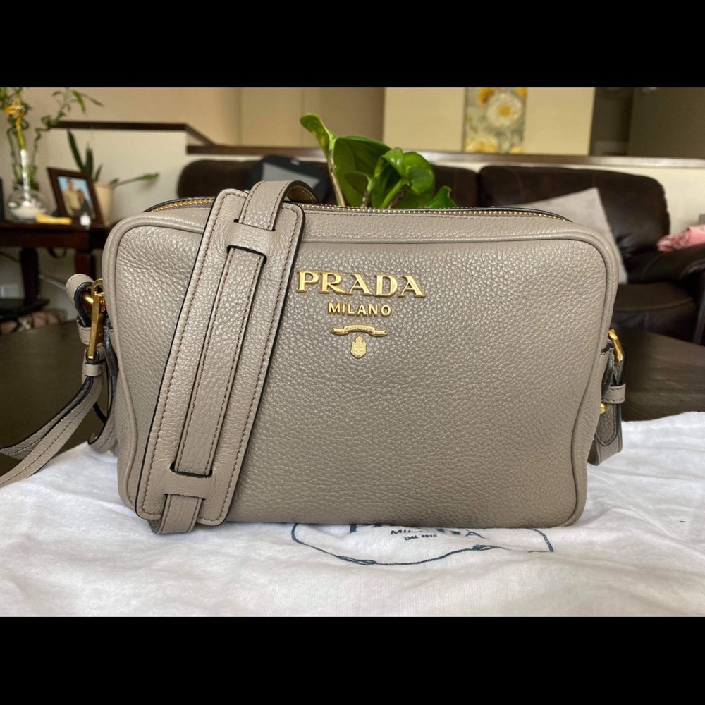 ❌SOLD❌ Prada Leather Crossbody Bag